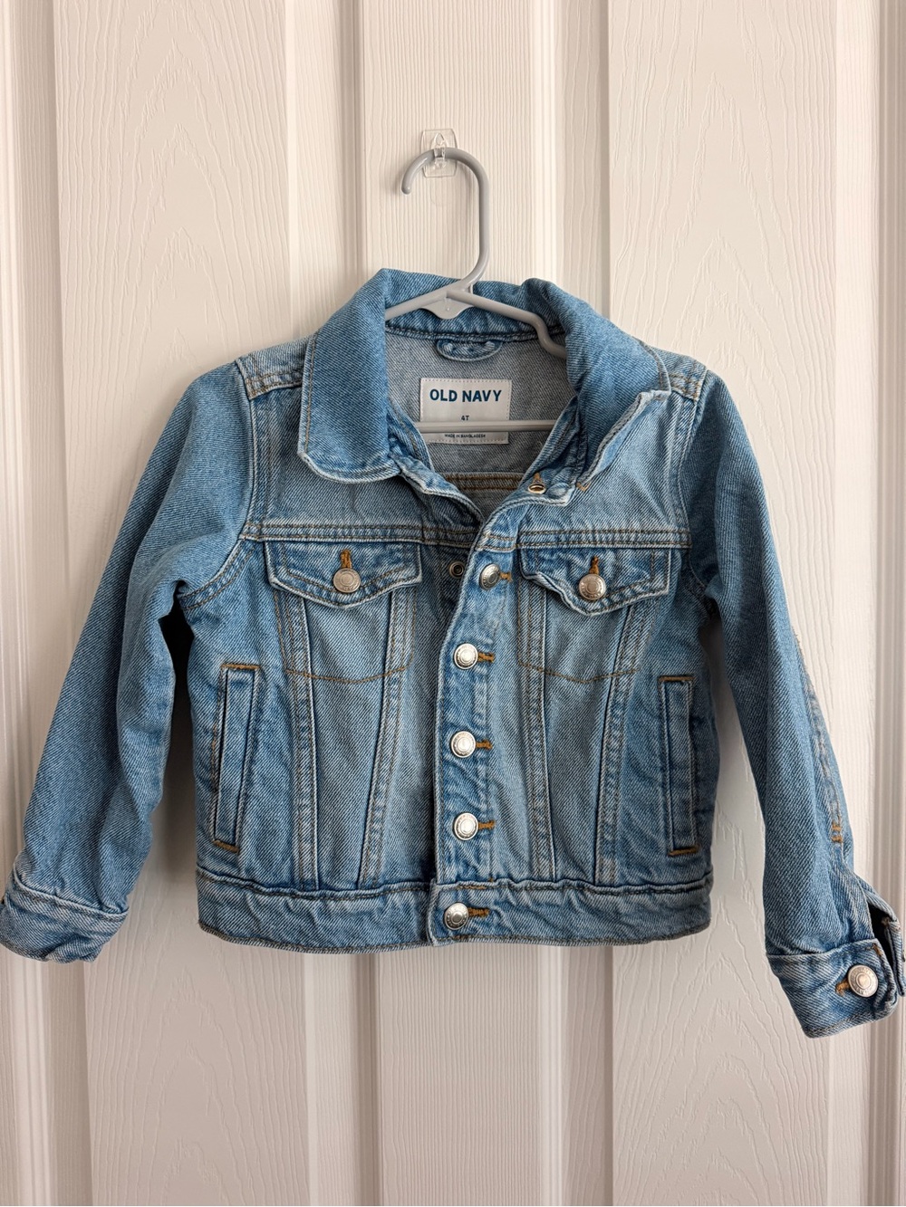 Old Navy Kids Light Wash Denim Jacket